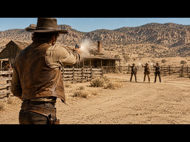 🔥A Gunfighter Stands Alone to Defend a Ranch Against Everyone | Full Western Movie | 4K FREE