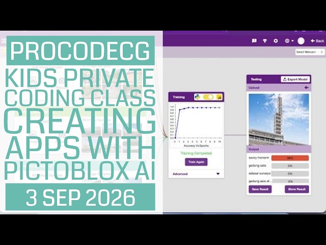 ProCodeCG Kids Private Coding Class - Aidia - 3 Sept 2026
