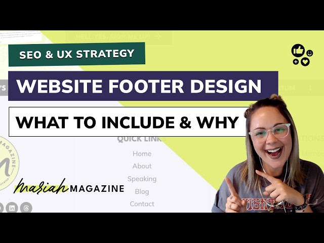 Website Footer Design: What to Include + Why it Matters for SEO