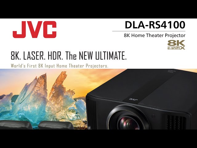**NEW**  8K LASER JVC Projectors 2021!! CEDIA 2021