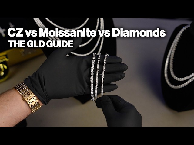 Types of Stones: CZ vs Moissanite vs Diamonds | The GLD Guide