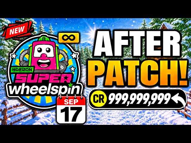 *NEW* SEP 17!✅  Super Wheelspins Farm Glitch! Credits Farm Glitch fh6/FH6 Glitches AFTER PATCH