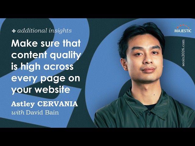 Make sure that content quality is high across every page on your website - Astley Cervania
