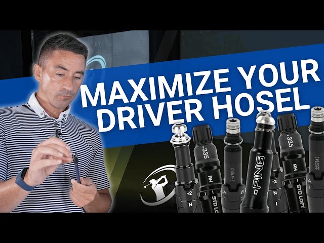 TOTALLY CHANGE YOUR DRIVE! // How To Use Your Driver Hosel