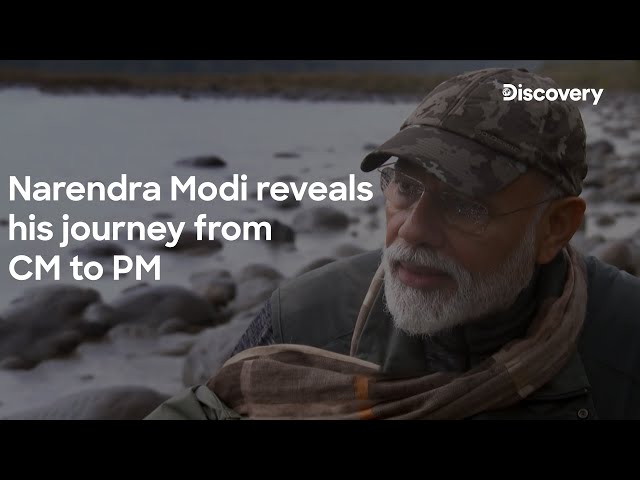 PM Narendra Modi shares his life journey with Bear Grylls | Man Vs Wild | Discovery Channel India
