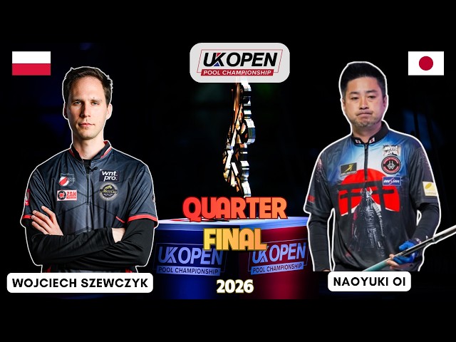 🔴 HIGHLIGHTS | Naoyuki Oi vs Wojciech Szewczyk | QUARTER FINAL | UK Open 2026 (WNT)