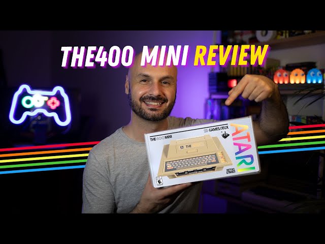 THE400 Mini Review: ATARI 400, 800, XL, XE, 5200 | Unboxing, Testing, and Thoughts