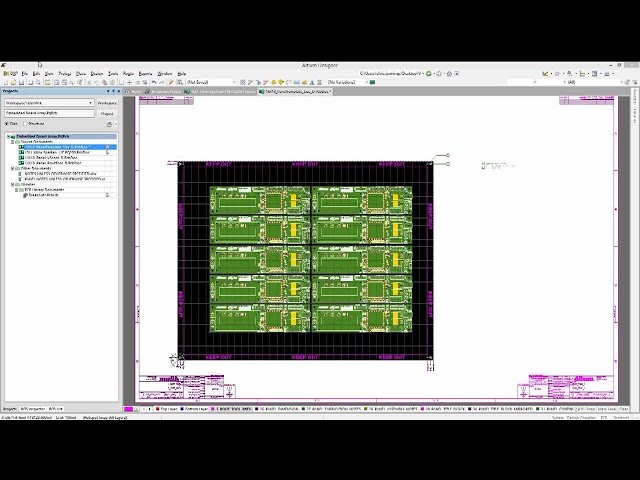 Embedded Board Arrays and Panelization | Altium Designer 17 Advanced | Module 21