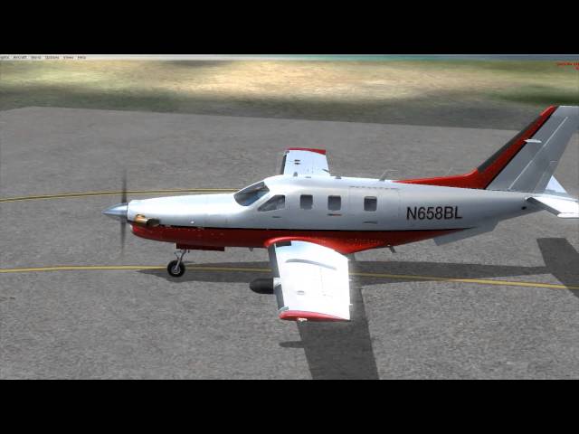 FSX: TNCM-TFFJ in a TBM 850