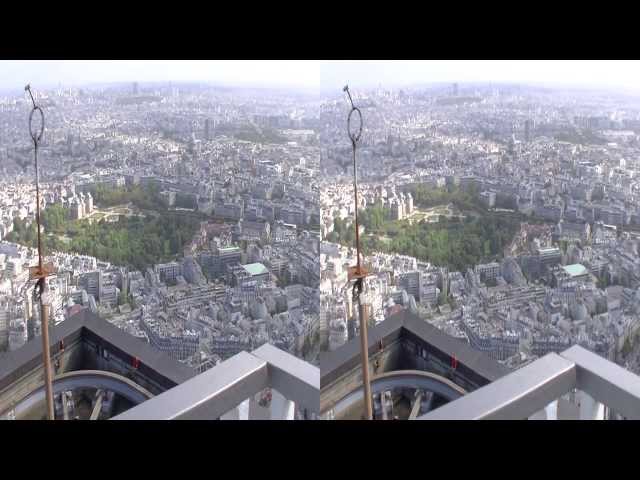 Paris, Tour Montparnasse - Montparnasse Tower 56th floor 3D