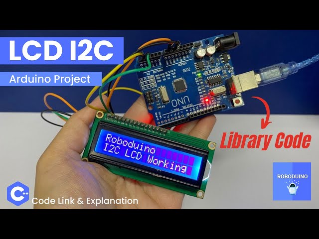 LCD I2C Display with Arduino UNO 📟 Wiring + Library Code (Beginner Friendly)
