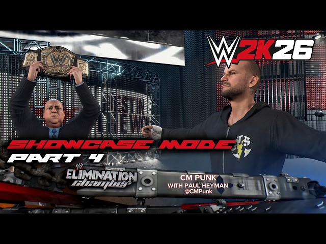 It's Rock and Brock's turn to get a Chicago Made Beating in my CM Punk's Showcase in WWE 2K26