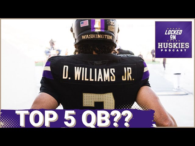ELITE: Demond Williams Jr. Can Be A TOP FIVE QB In College Football For The Washington Huskies