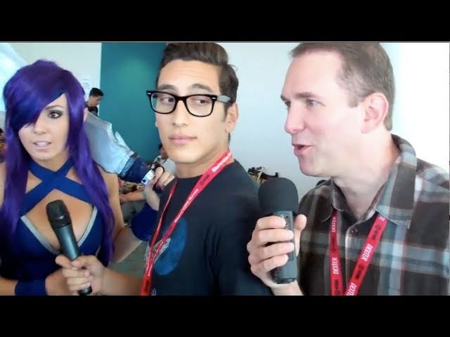 Crashing Kassem G's interview with Jessica Nigri