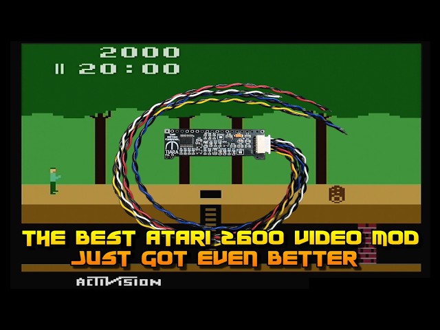 New and improved Atari 2600 S-Video and composite mod - TIARA V2