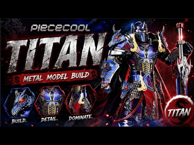Building the Piececool TITAN! | Epic Metal Model Build Ep 5