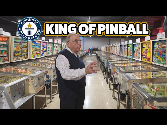 Largest Pinball Machine Collection - Guinness World Records