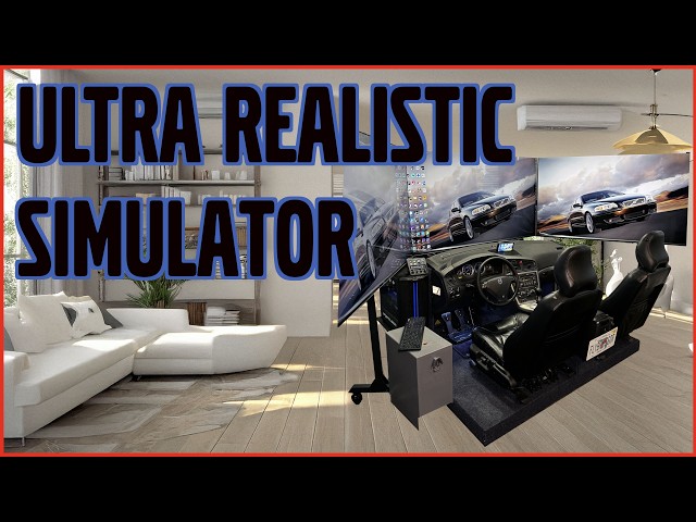 $10,000 Simulator room in detail!