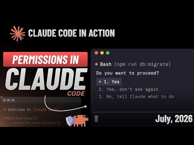 4. Permission Modes | Claude Code in Action | Claude course