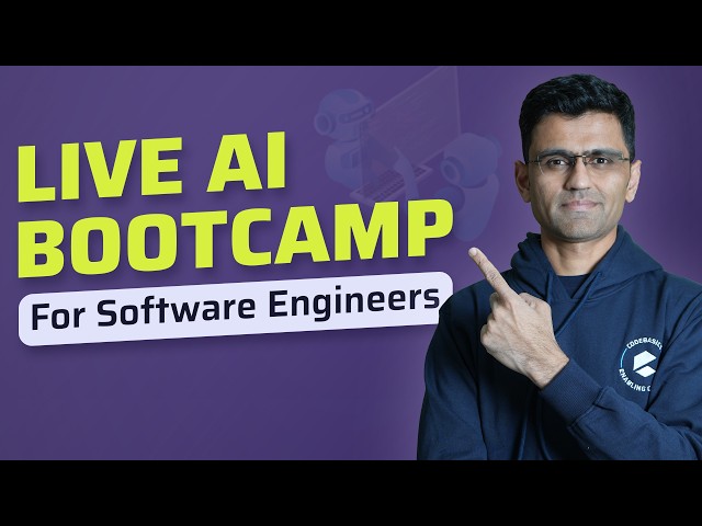 LIVE AI Engineering Bootcamp for Software Engineers