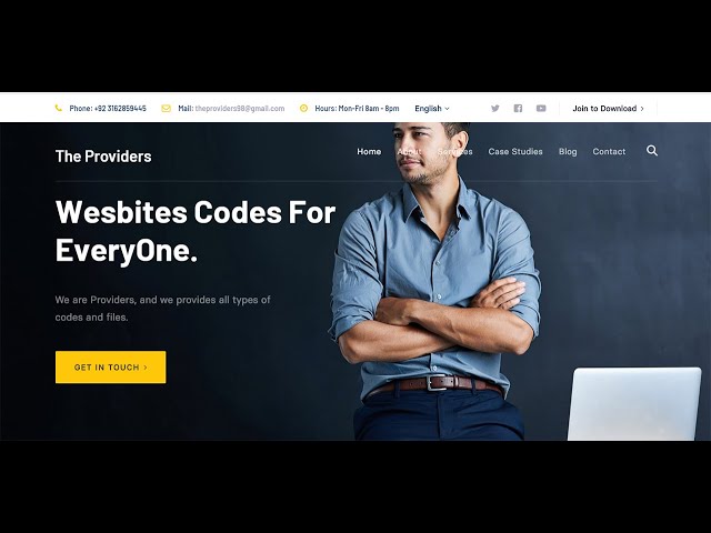 Business Website | Responsive Templates | Responsive Portfolio Website using HTML, CSS & Bootstrap 3
