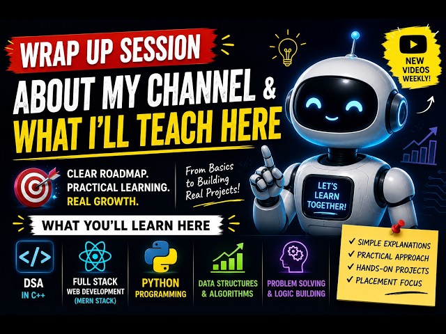 Wrap up session about this channel