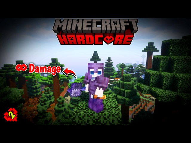 I Got Powerful Weapons In Minecraft Hardcore...