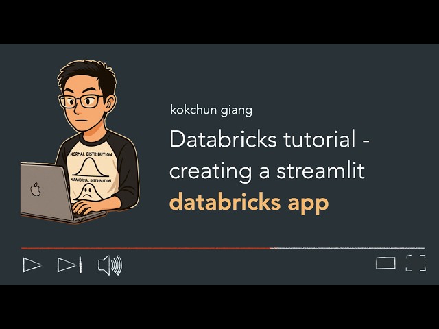 Databricks tutorial  - Creating a Streamlit Databricks App