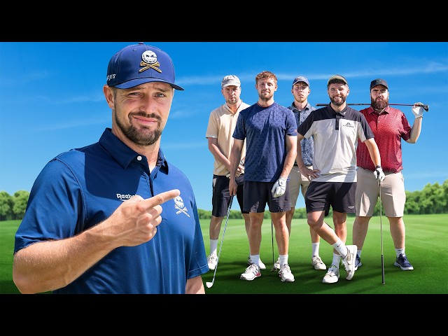 1 Pro vs 5 Average Golfers (Not Even Close)