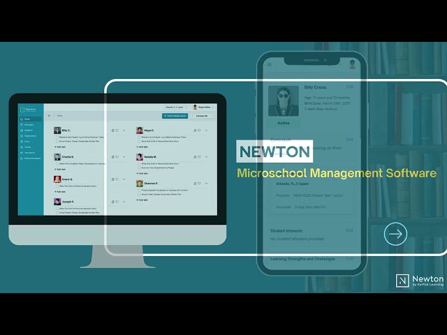Kaipod Newton - Microschool Management Software