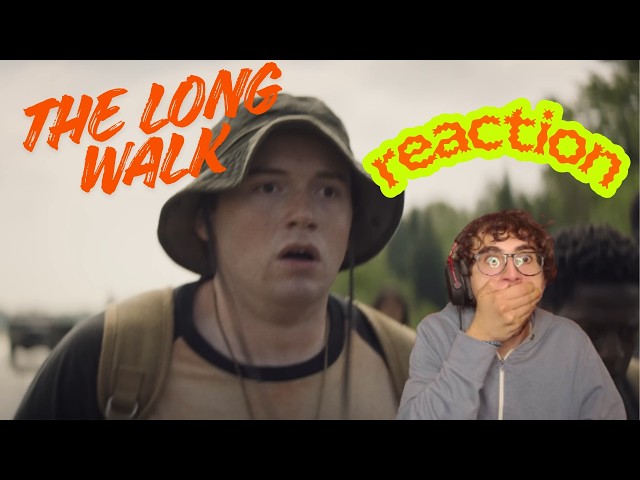 THE LONG WALK Looks BRUTAL! 😱🔥 | Official Trailer REACTION (2025)