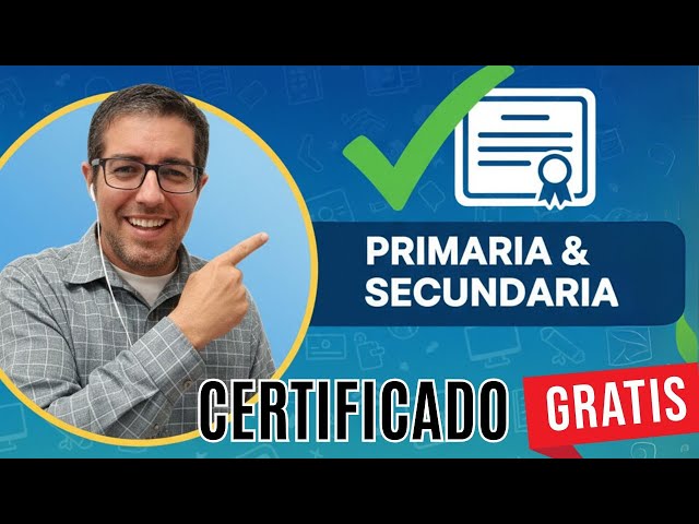 Study Primary and Secondary Education Online and for Free ✅✅