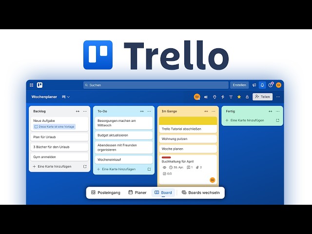 Trello (Grundkurs für Einsteiger): Einfach Aufgaben, Projekte & Teams organisieren