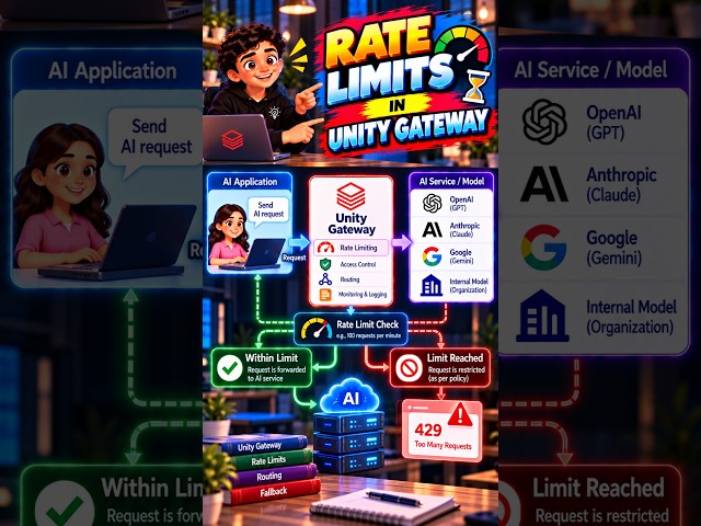 Rate limits in unity gateway