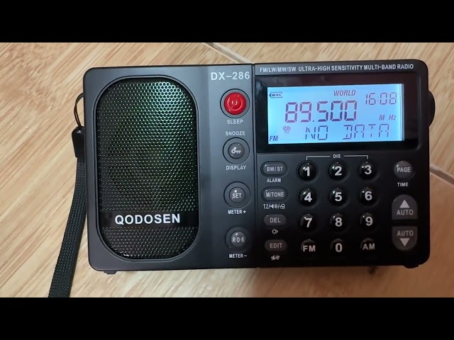 How to properly set the time for Qodosen DX-286 and SR-286