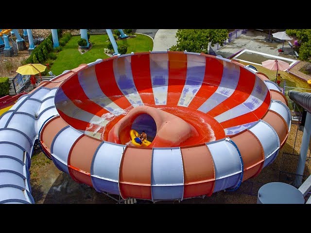 WhiteWater World - The Rip | Behemoth Bowl Waterslide!