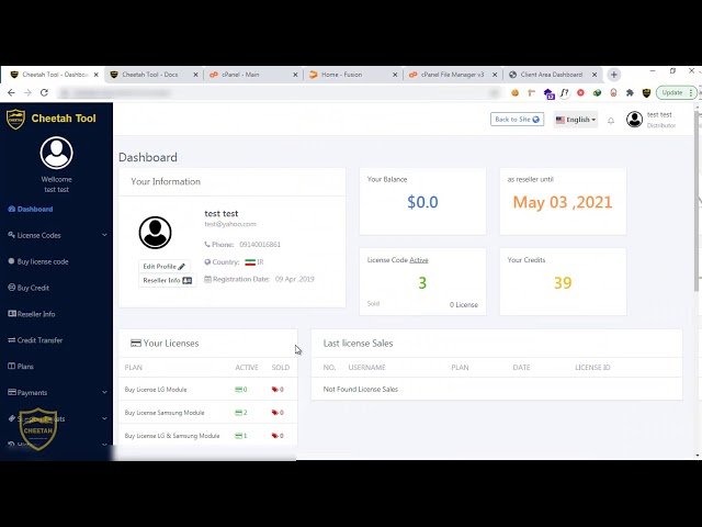 How To connect Cheetah API to Dhru Fusion