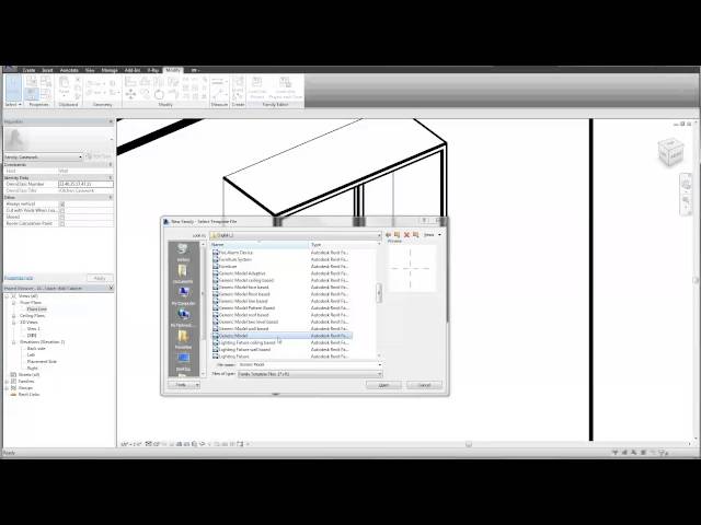 Revit Tutorial - Custom Shaker Cabinet Family