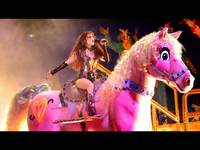 Chappell Roan Rides GIANT Pink Pony at 2025 GRAMMYs