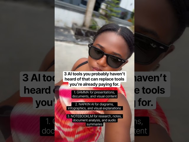 3 AI tools you probably haven’t heard of that can replace tools you’re already paying for. ‼️‼️