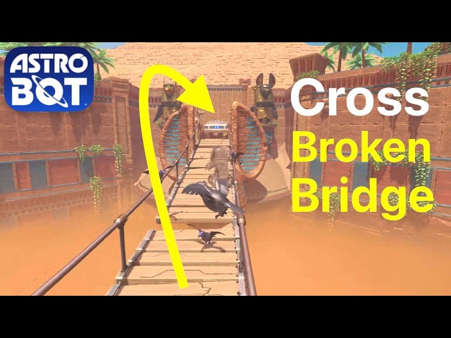 Astro Bot: Cross Broken Bridge
