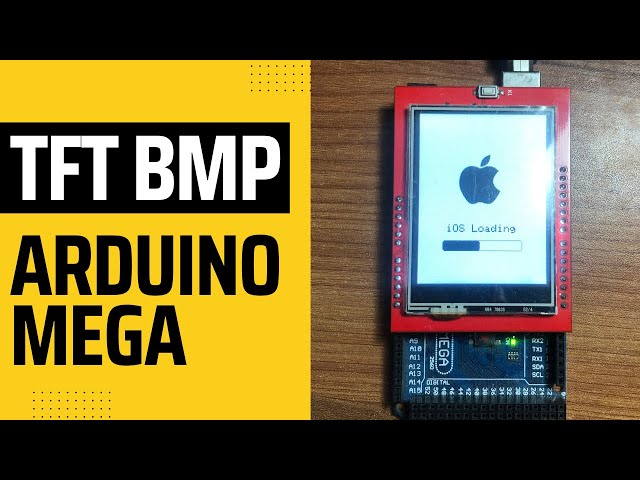 Display Picture using TFT Display and Arduino Mega | MCUFRIEND Library