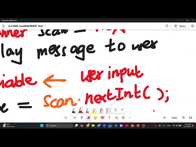 4. User Input in Java