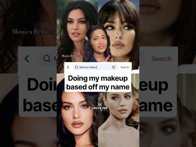 IS MY BEST MAKEUP BASED OFF MY NAME…for #NYFW actually slayed ⁉️🤣