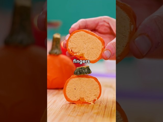 You won't believe how I made this PUMPKIN ice cream!