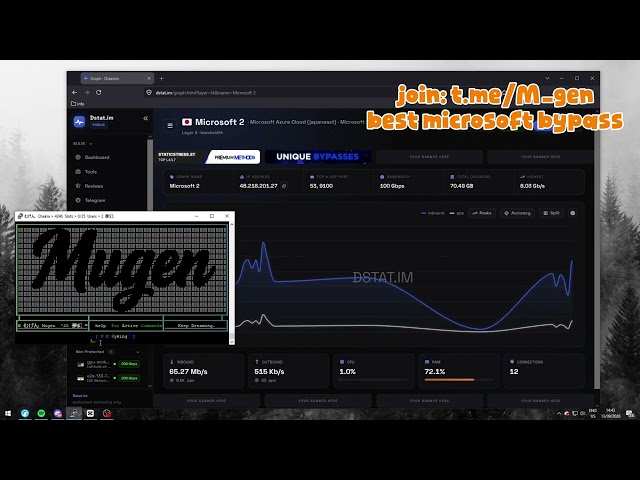 🚀 Mugen C2 vs Microsoft Azure | Best DDoS/Botnet/C2