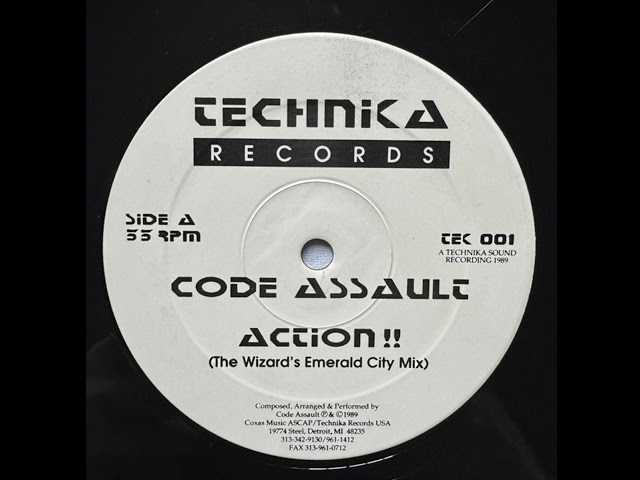 Code Assault - Action !!! (The Wizard’s Emerald City Mix) [1989]