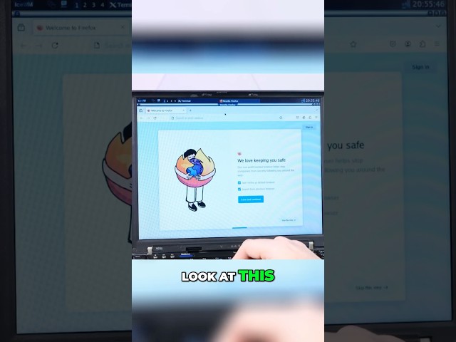 Installing Firefox on Tiny Core Linux