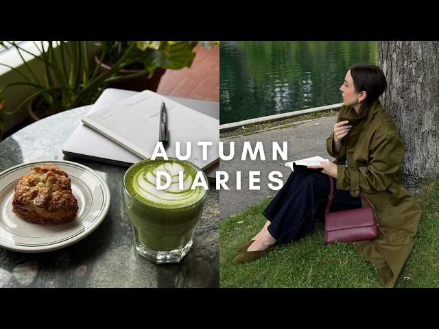 vlog | old books & autumn rain