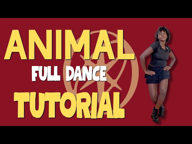 Full Animal by Katseye (MIRRORED DANCE TUTORIAL) *beginner friendly